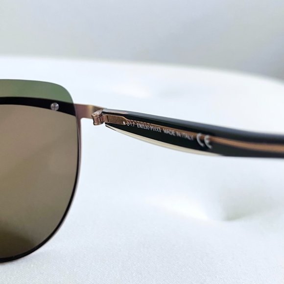 Emilio Pucci Oval Aviator Mirror Top Lens Sunglasses - Picture 11 of 11